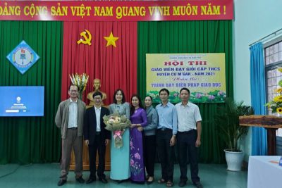 Giáo viên THCS Nguyễn Tất Thành đạt giải cao tại Hội thi GVDG cấp huyện