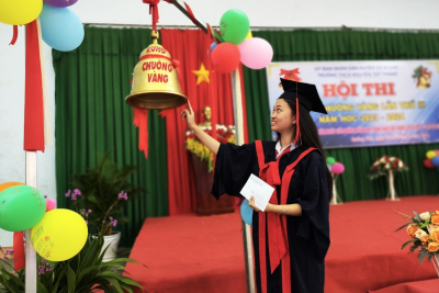 Trường THCS Nguyễn Tất Thành tổ chức thành công Hội thi Rung Chuông vàng lần thứ III năm học 2023-2024, chào mừng kỉ niệm 49 năm ngày giải phóng miền Nam, thống nhất đất nước( 30/04/1975 – 30/04/2024)